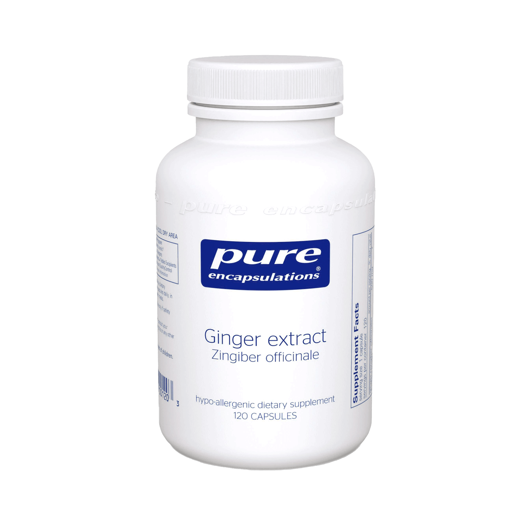 Pure Encapsulations Ginger Extract Capsules