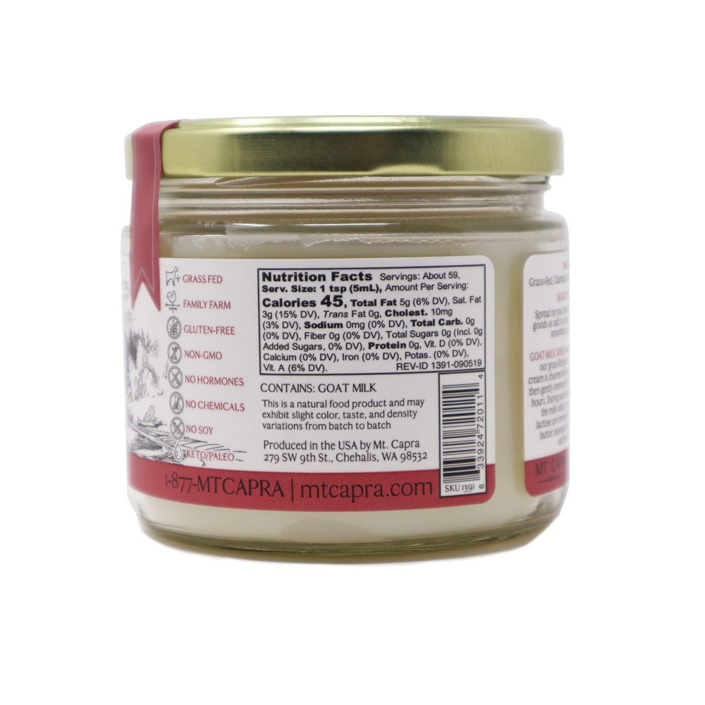 Mt. Capra Goat Milk Ghee Grass Fed Butter 4