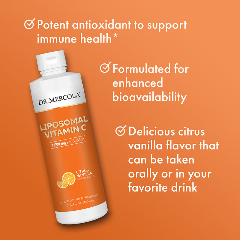 Dr. Mercola Liposomal Vitamin C Liquid 3