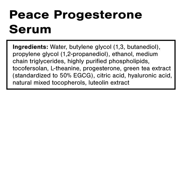Quicksilver Golden Hour Peace Progesterone Serum 2