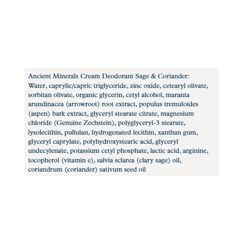 Ancient Minerals Deodorant 9