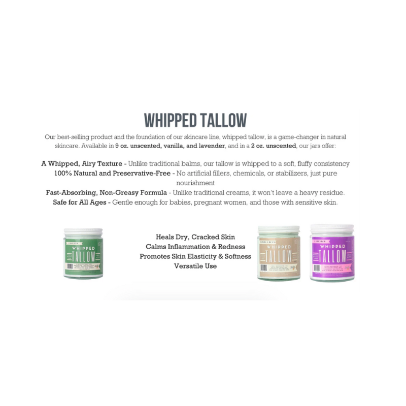 LadyMay Unscented Whipped Beef Tallow 3