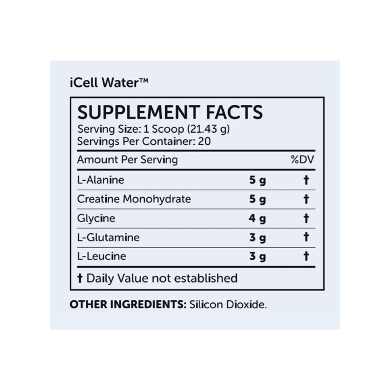 nuBioAge iCell Water 3