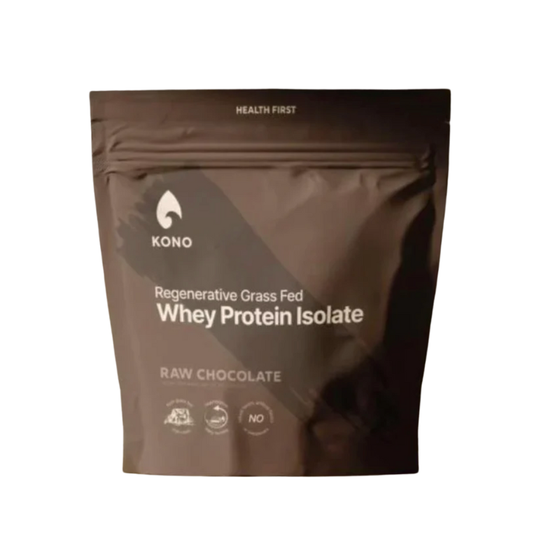 Kono Grassfed Whey Protien Isolate - Raw Chocolate 1