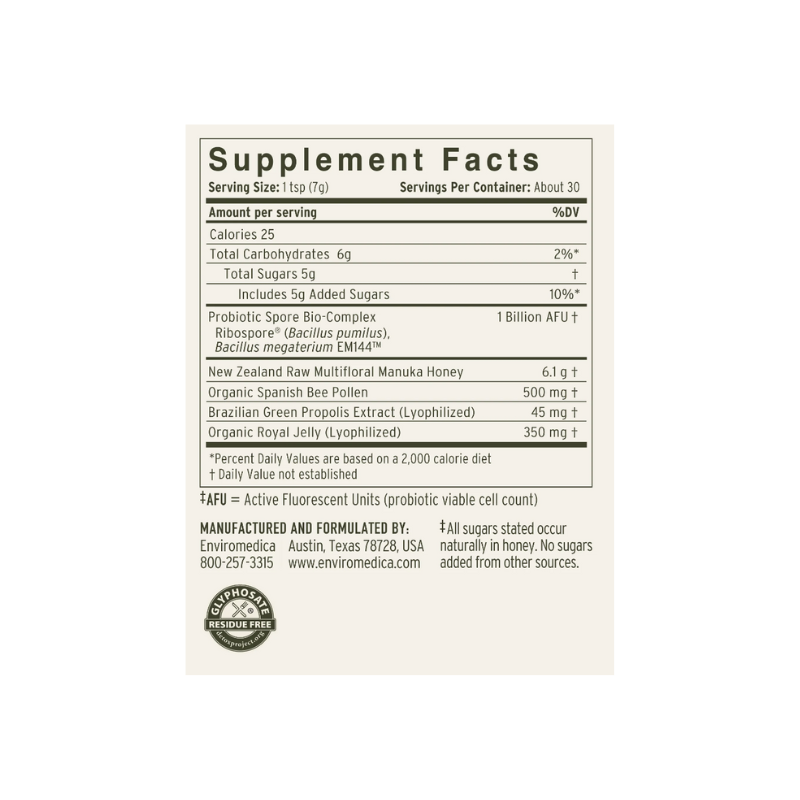Enviromedica Bee-Ome Gold Honey 3