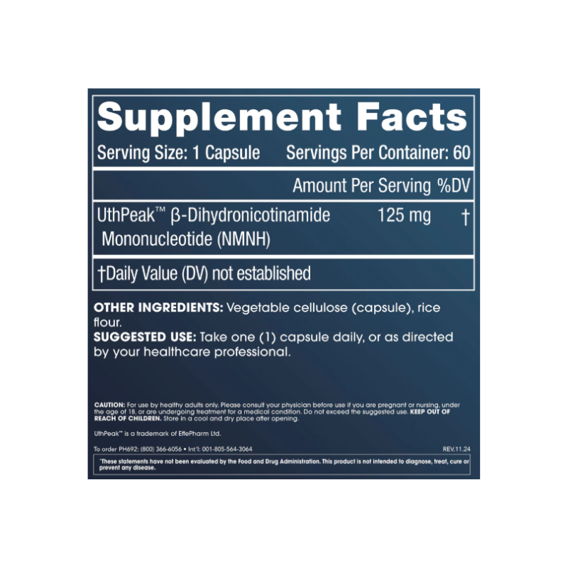 ProHealth Pure NMNH 125mg Capsules