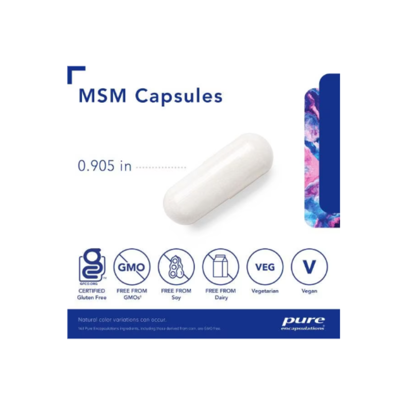Pure Encapsulations MSM Capsules 2