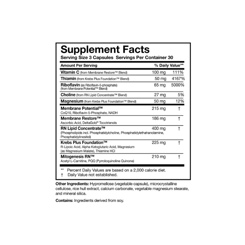 Researched Nutritionals Optimized Energy Duo 4