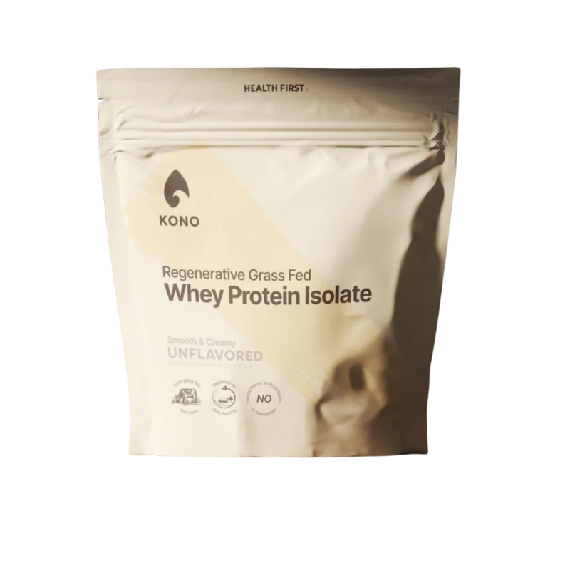 Kono Grassfed Whey Protien Isolate - Unflavored 1