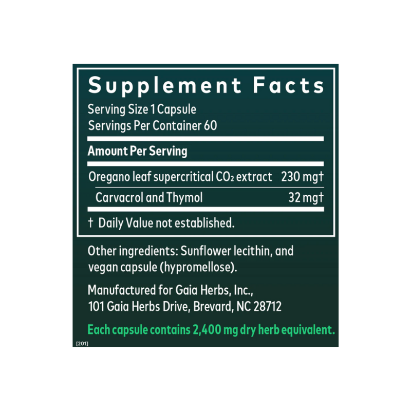 Gaia Herbs Oil Of Oregano 4