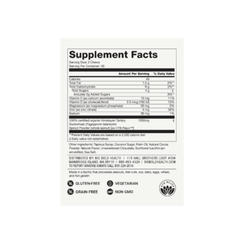 Big Bold Health HTB Immune Energy Chews