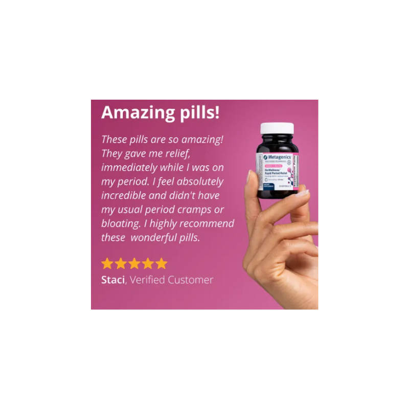 Metagenics HerWellness Rapid Period Relief 6
