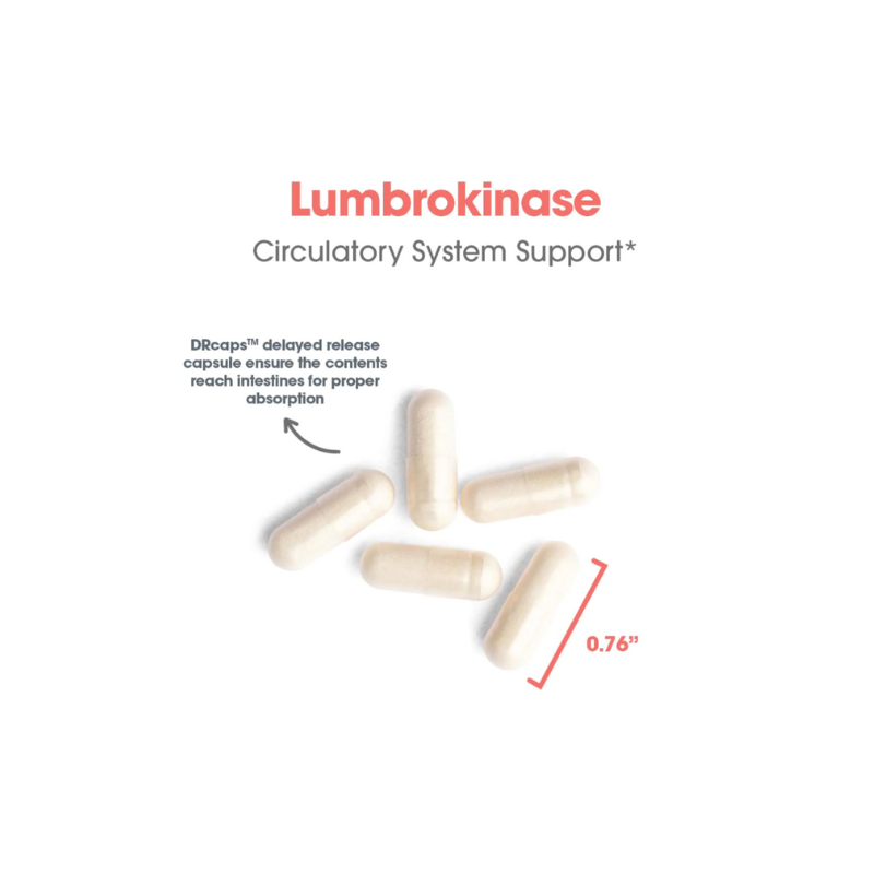 Allergy Research Group Lumbrokinase Capsules 4