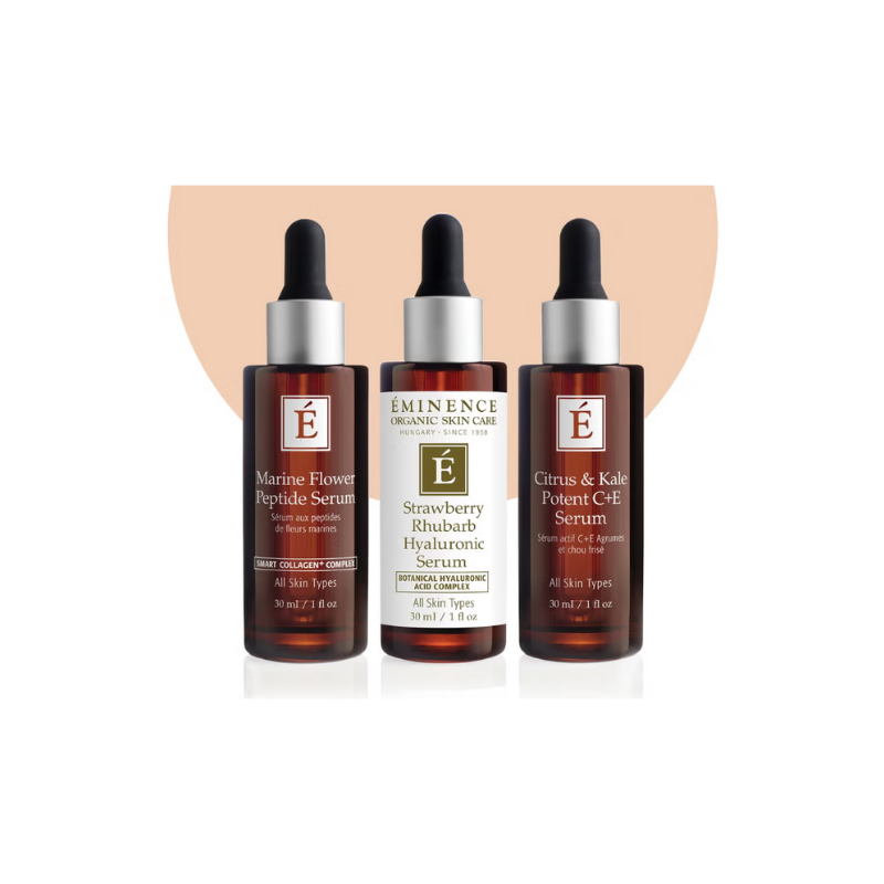 Eminence Organic Skin Care Essential Serum Trio Gift Set 3