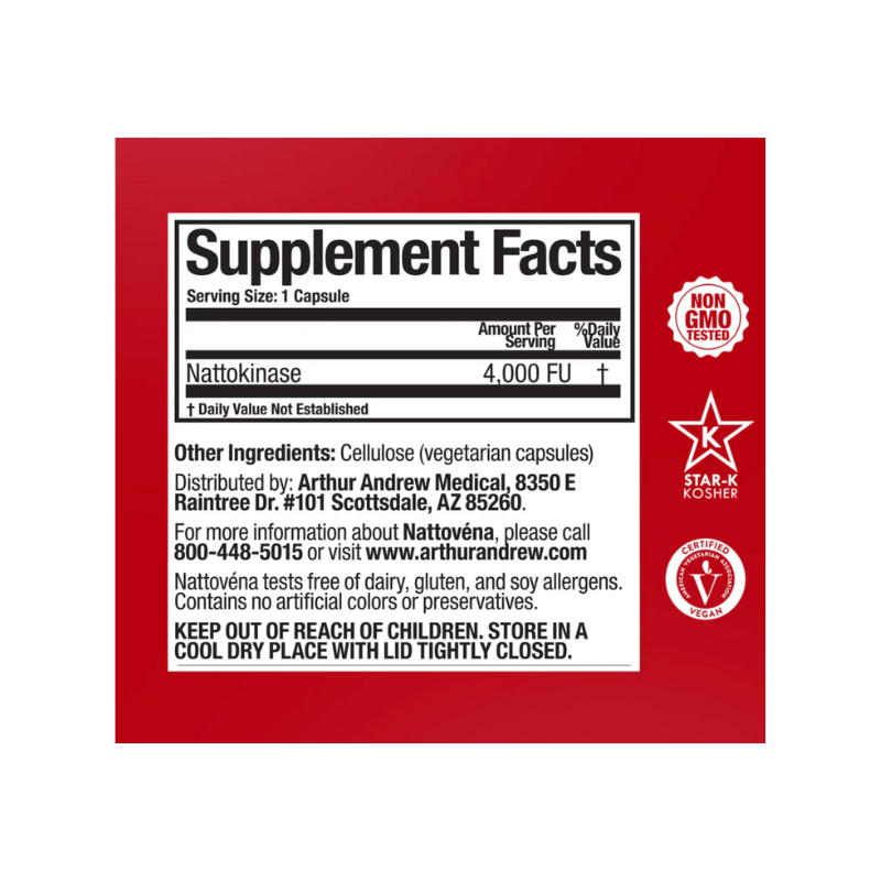 Arthur Andrew Medical Nattovena Capsules 2