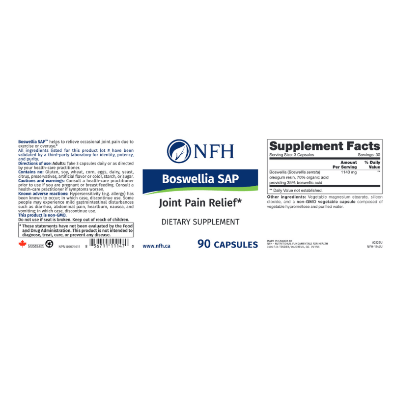 NFH Bosweillia SAP Capsules