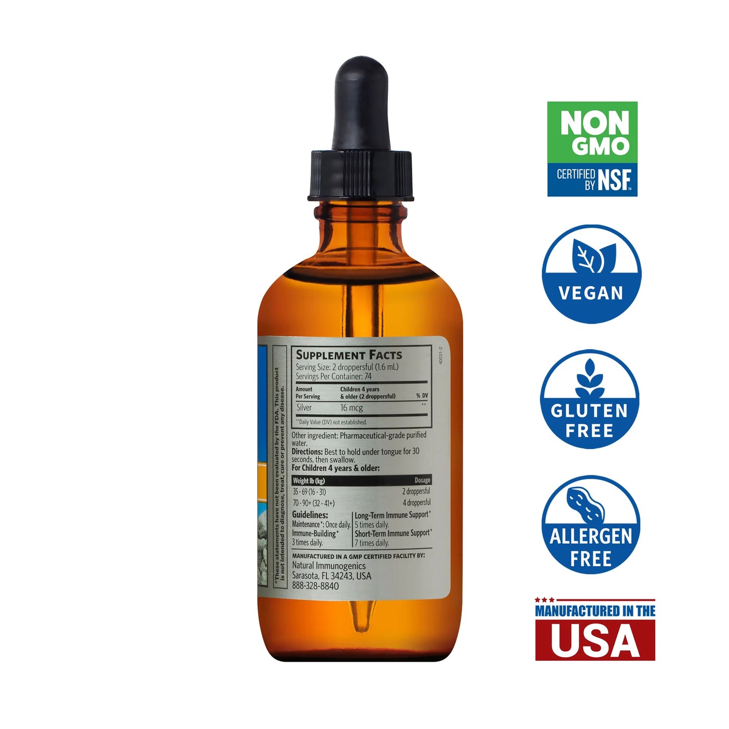 Sovereign Silver Kids Bio-Active Silver Hydrosol Liquid 2