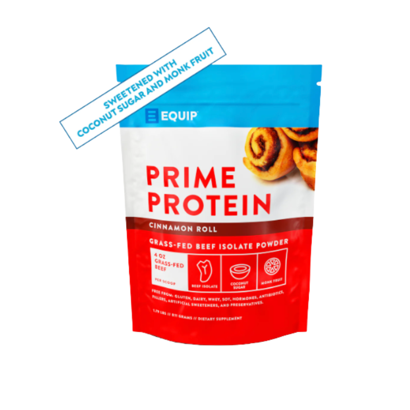 Equip Prime Beef Isolate Protein Cinnamon Roll 1