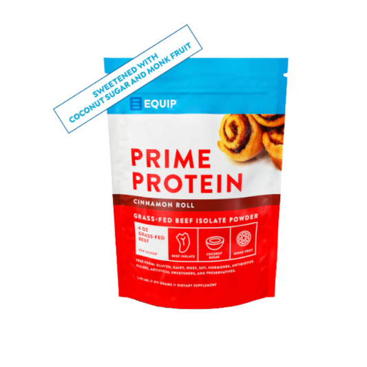 Equip Prime Beef Isolate Protein Cinnamon Roll 1