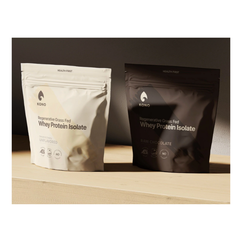 Kono Grassfed Whey Protien Isolate - Unflavored 3