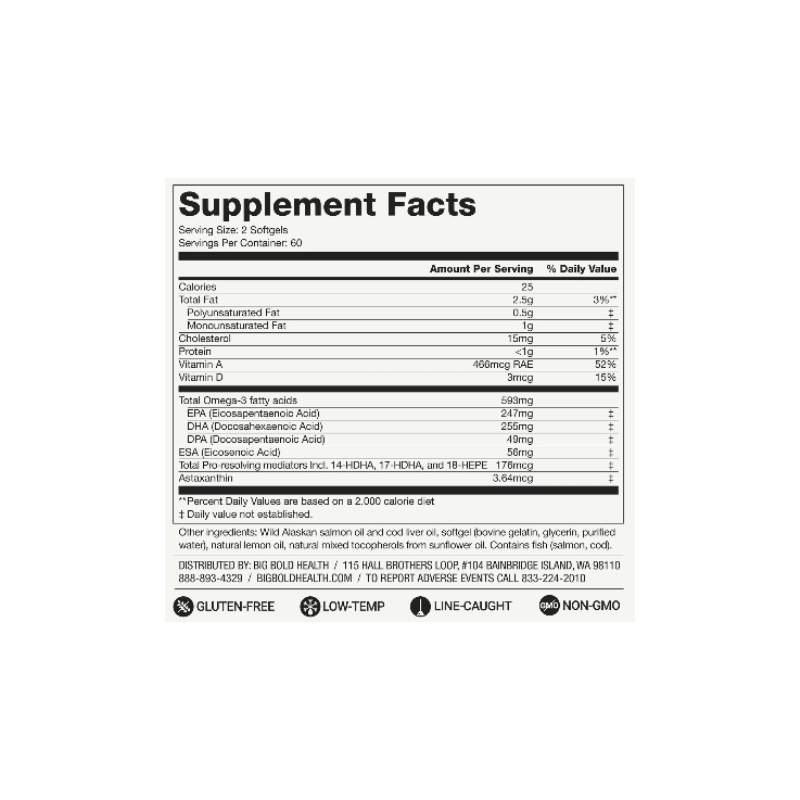 Big Bold Health Omega-3 Rejuvenate 4