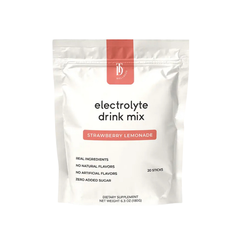 Taylor Dukes Electrolyte Drink Mix - Strawberry Lemonade 1