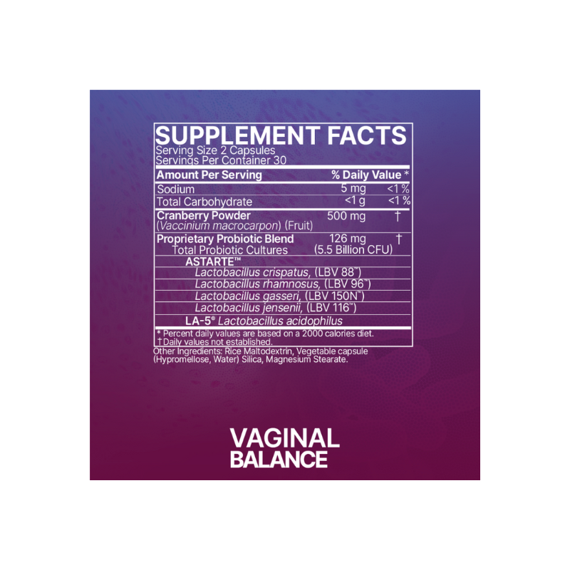 Microbiome Labs Vaginal Balance Capsules 5