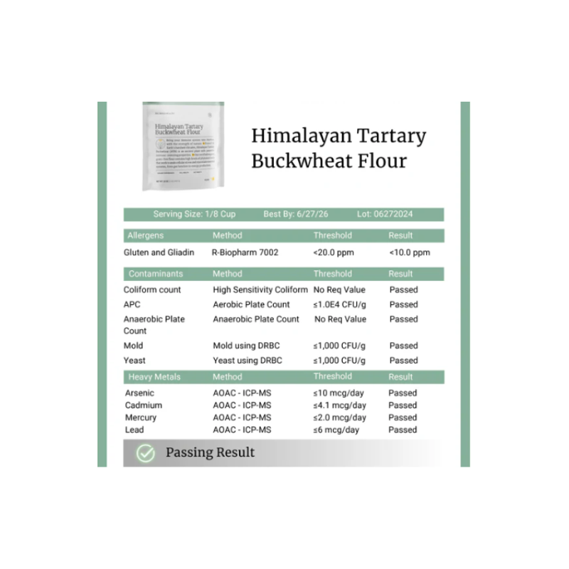 Big Bold Health Himalayan Tartary Buckwheat Flour 5