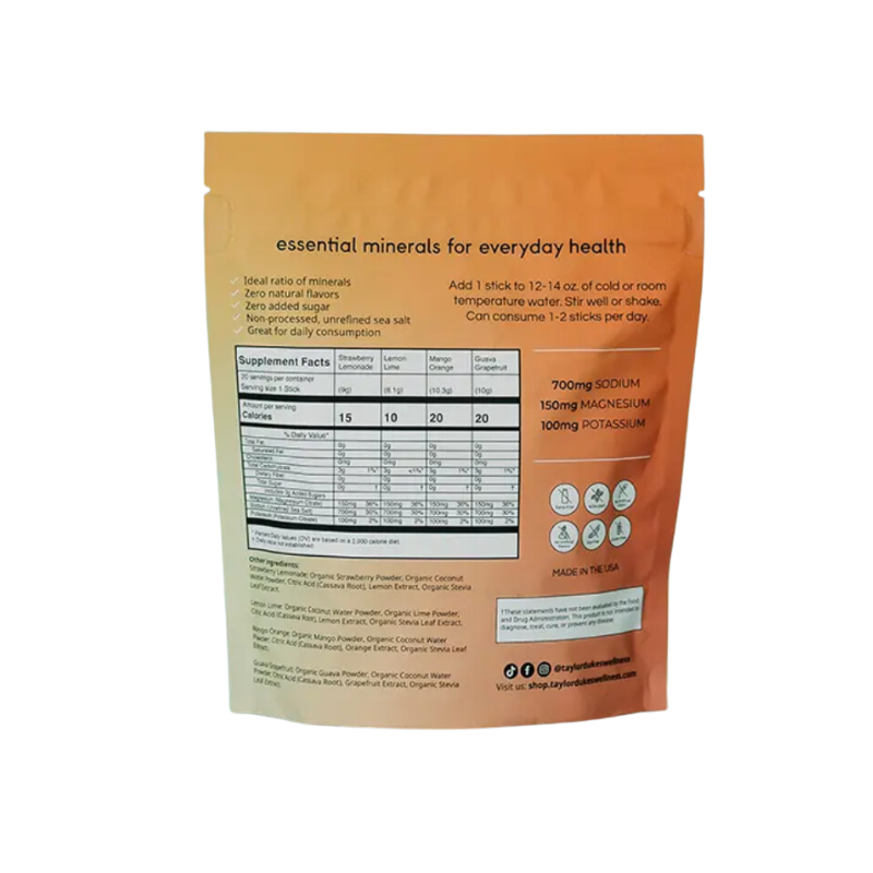 Taylor Dukes Electrolyte Drink Mix - Variety Pack 2