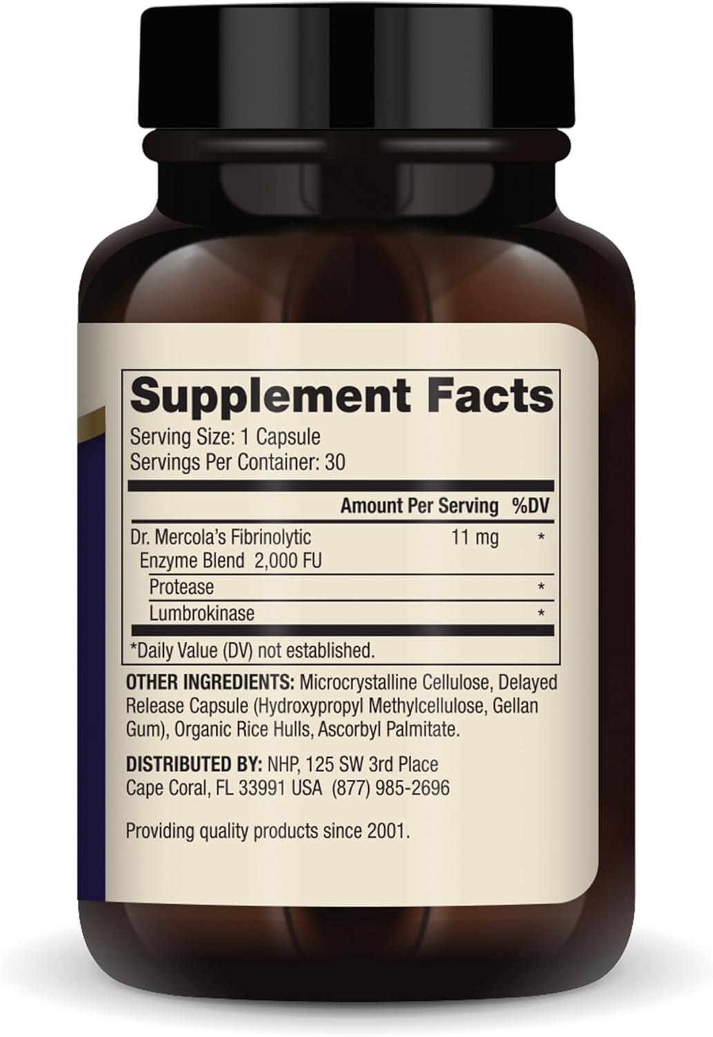 Dr. Mercola Lumbrokinase Enzymes