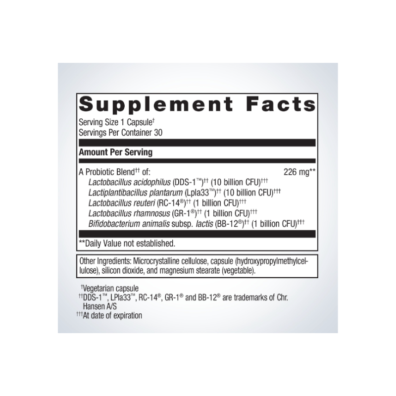 Metagenics UltraFlora Complete Women's Probiotic Capsules 6