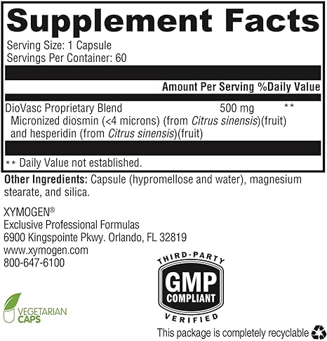Xymogen DioVasc Capsules 2