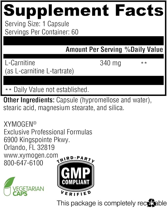 Xymogen Carnitex Capsules
