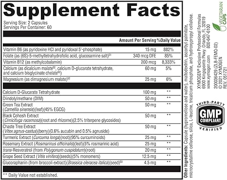 Xymogen FemQuil Capsules