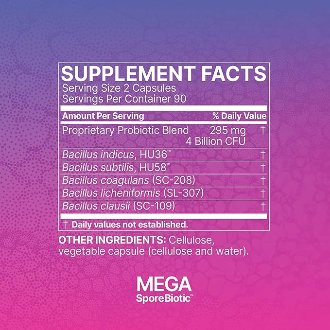 MEGASPOREBIOTIC CAPSULES 3