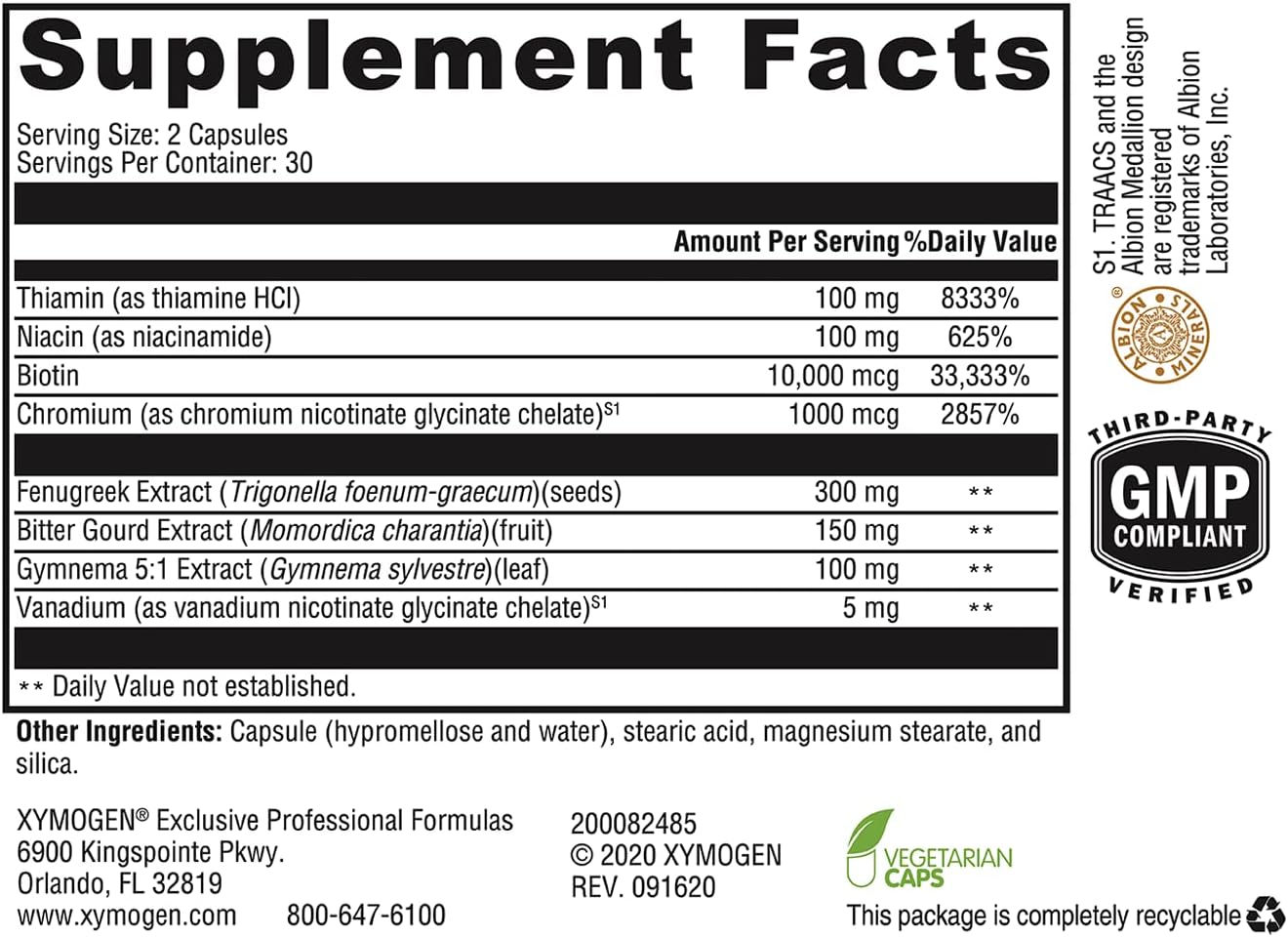 Xymogen MedCaps IS Capsules
