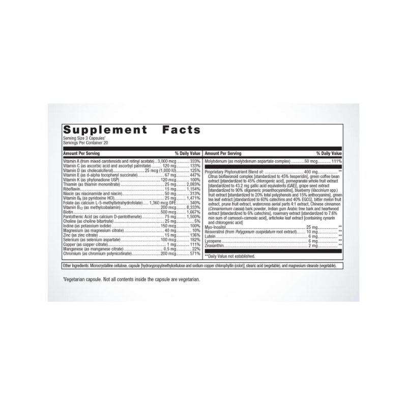 Metagenics PhytoMulti Capsules