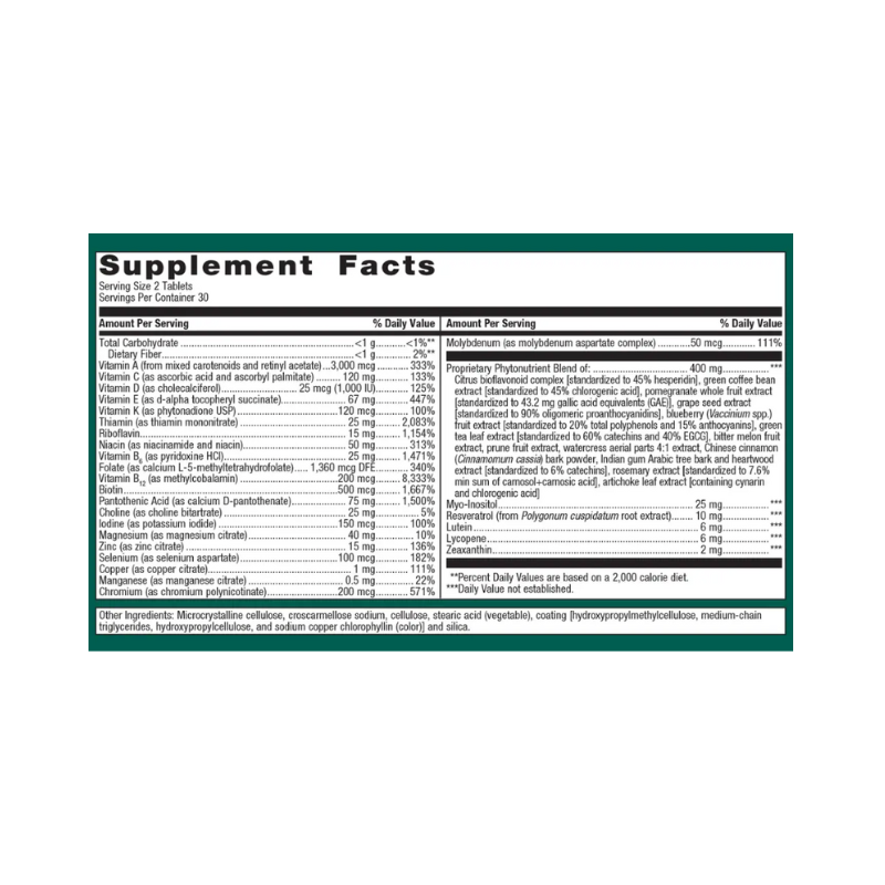 Metagenics PhytoMulti Tablets 7