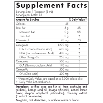 Nordic Naturals ProEFA 3-6-9 Liquid 2