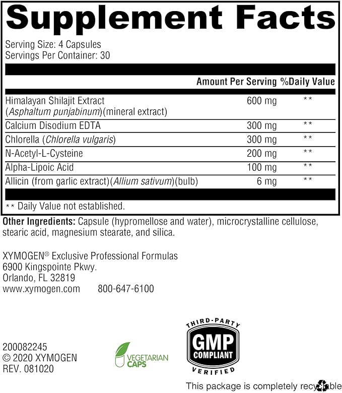 Xymogen Chelex Capsules