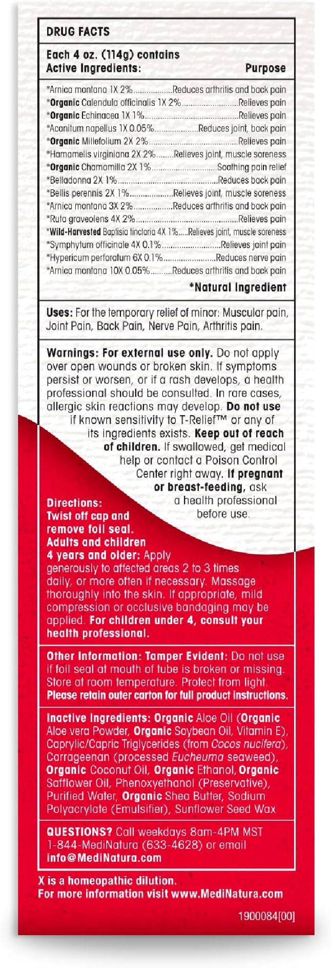 MediNatura T-Relief Arnica Cream 2