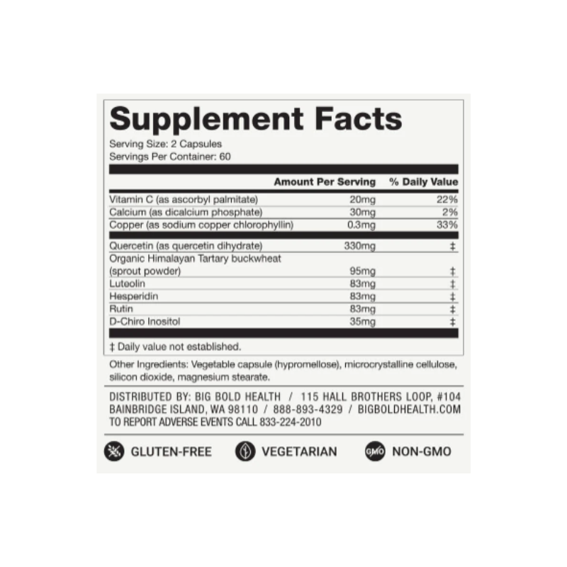 Big Bold Health Himalayan Tartary Buckwheat Rejuvenate Capsules 7