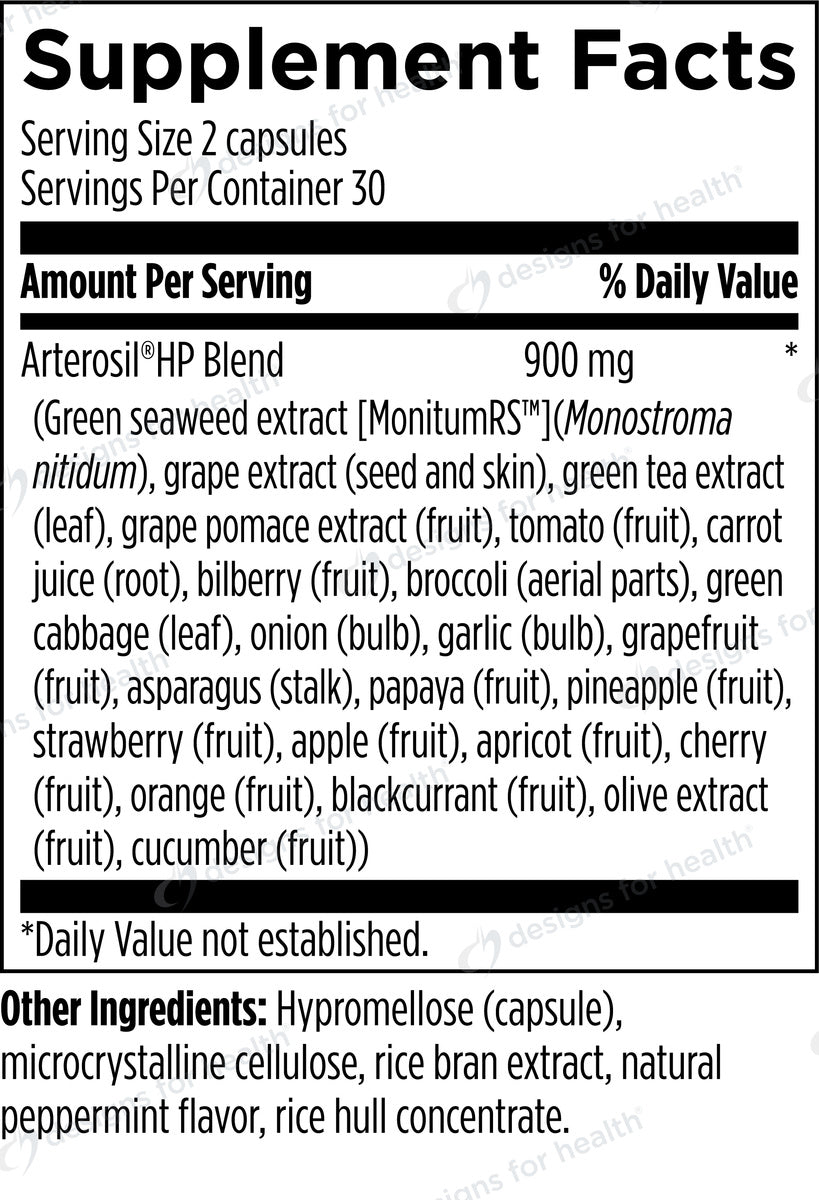 Designs for Health Arterosil HP Capsules 2