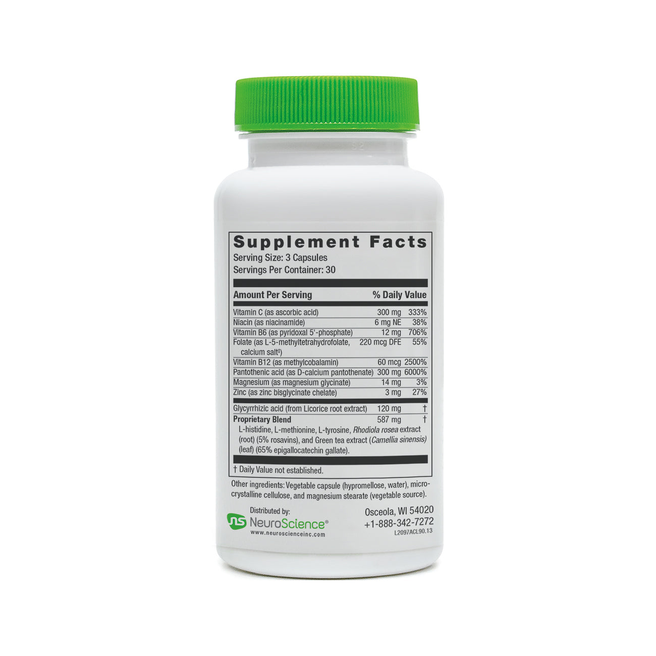 Neuroscience AdreCor with Licorice Root Capsules 2