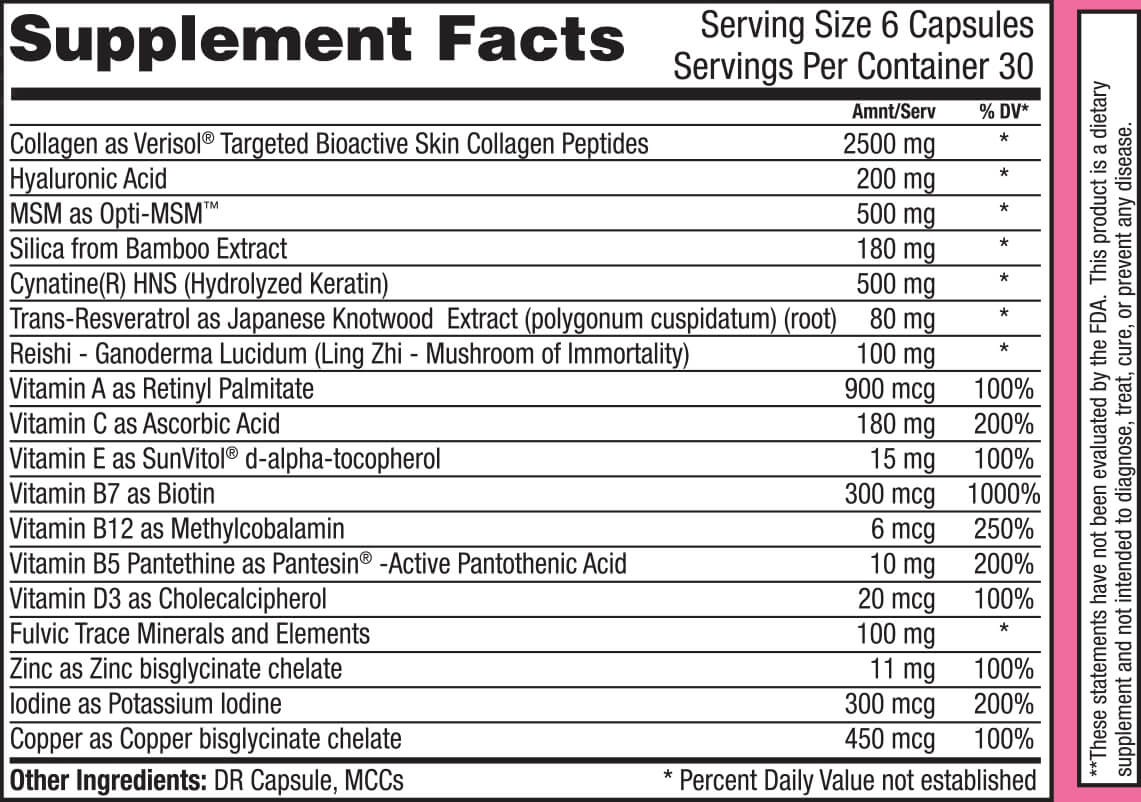 Mother Earth Labs Live Active Ageless Me Capsules 2