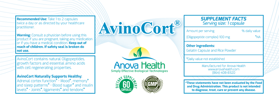 Anova Health Avinocort Capsules 2