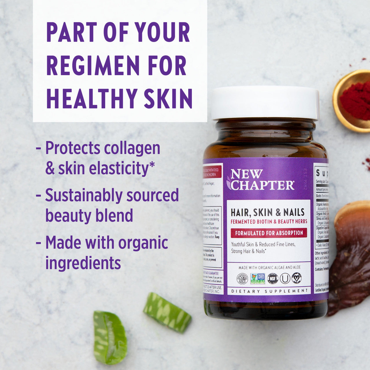 New Chapter Perfect Hair, Skin, and Nails Capsules 3