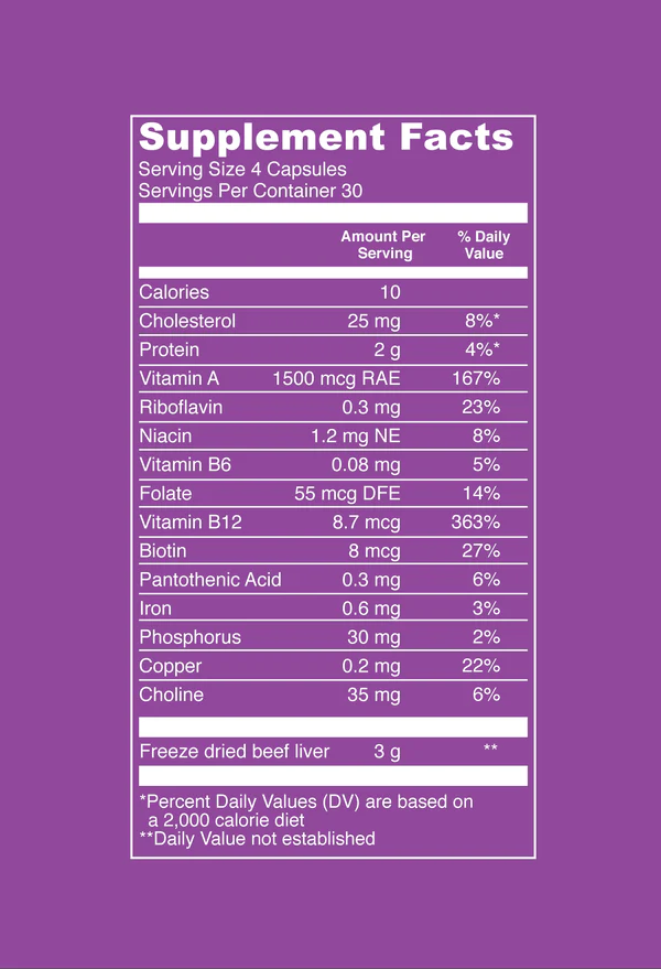 Vital Proteins Beef Liver Capsules 2