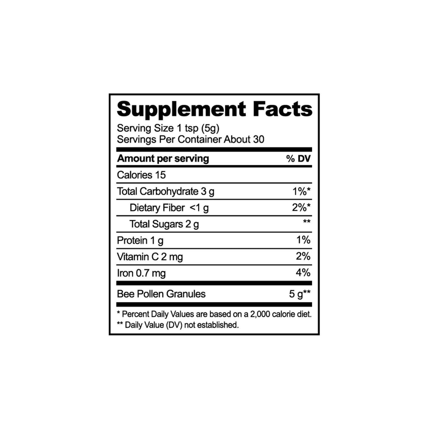 Beekeepers Naturals Bee Pollen 5