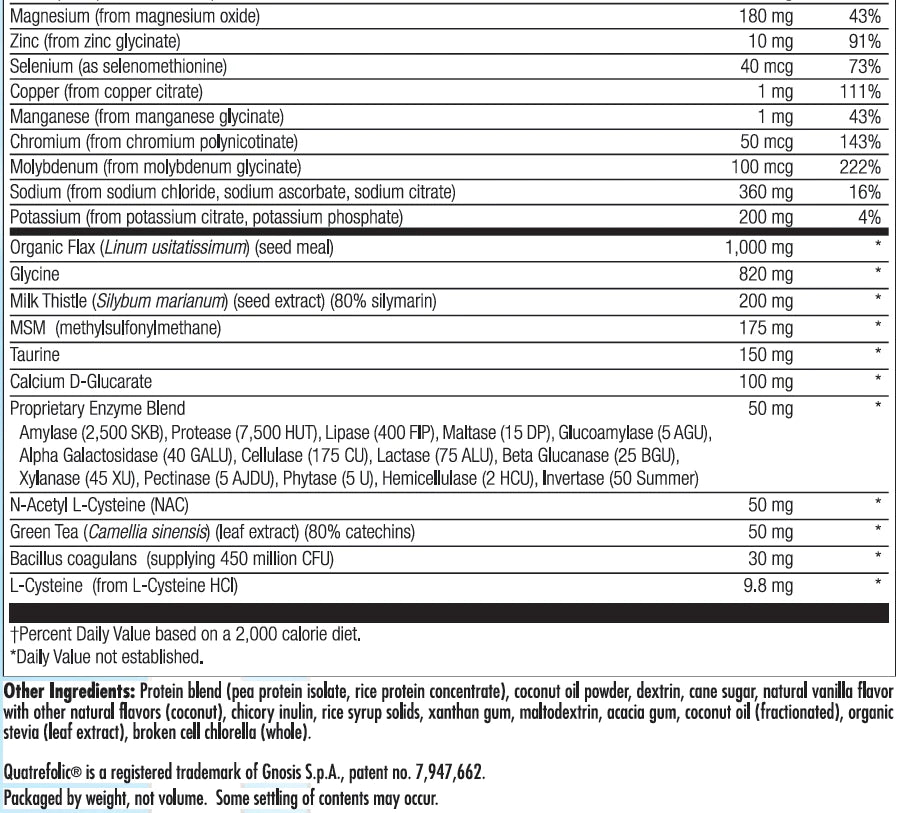 Nutra Biogenesis BioCleanse Plus Powder 3
